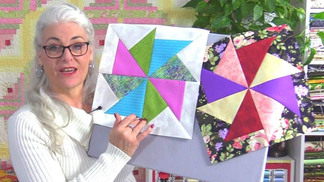Super Simple Rainbow Sorbet Quilt Block Tutorial