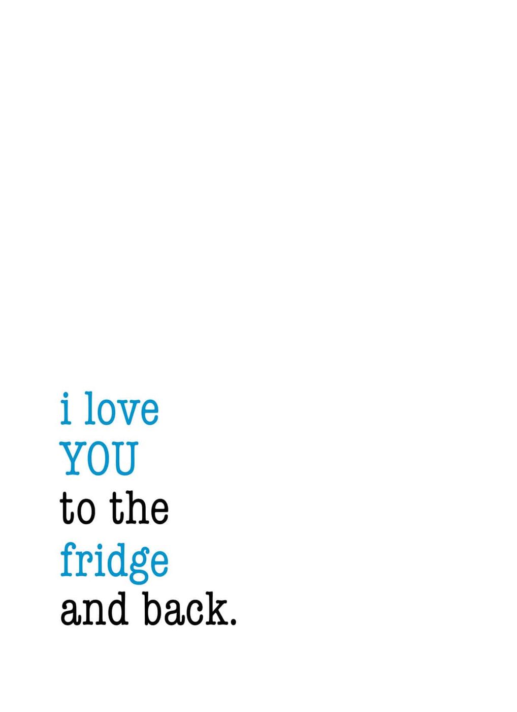 To The Fridge And Back Free Printable, fast enough to finish and hang tonight and an idea worth saving for later