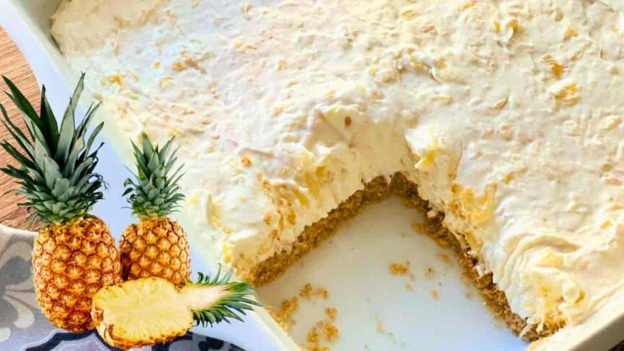No-Bake Pineapple Dream Dessert