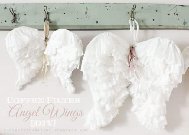 Coffee Filter Angel Wings, built from supplies most crafters already own and warmth that a bare corner was missing