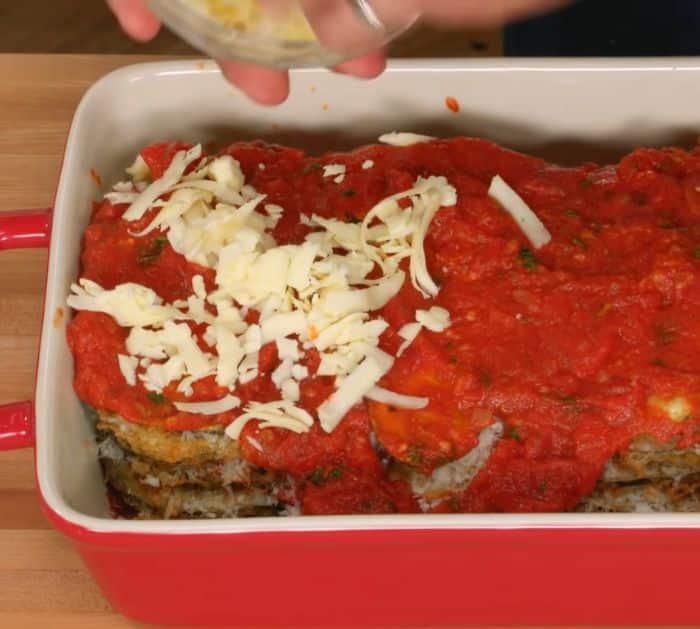 Crispy and Cheesy Eggplant Pecorino Ingredients