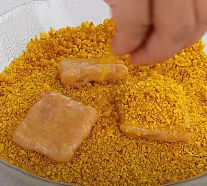 Make from scratch homemade chicken nuggets