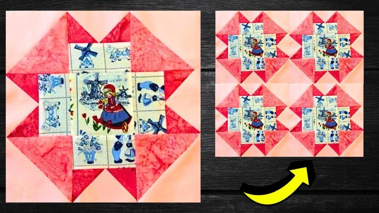 Beginner-Friendly Folded Corners Quilt Block Tutorial