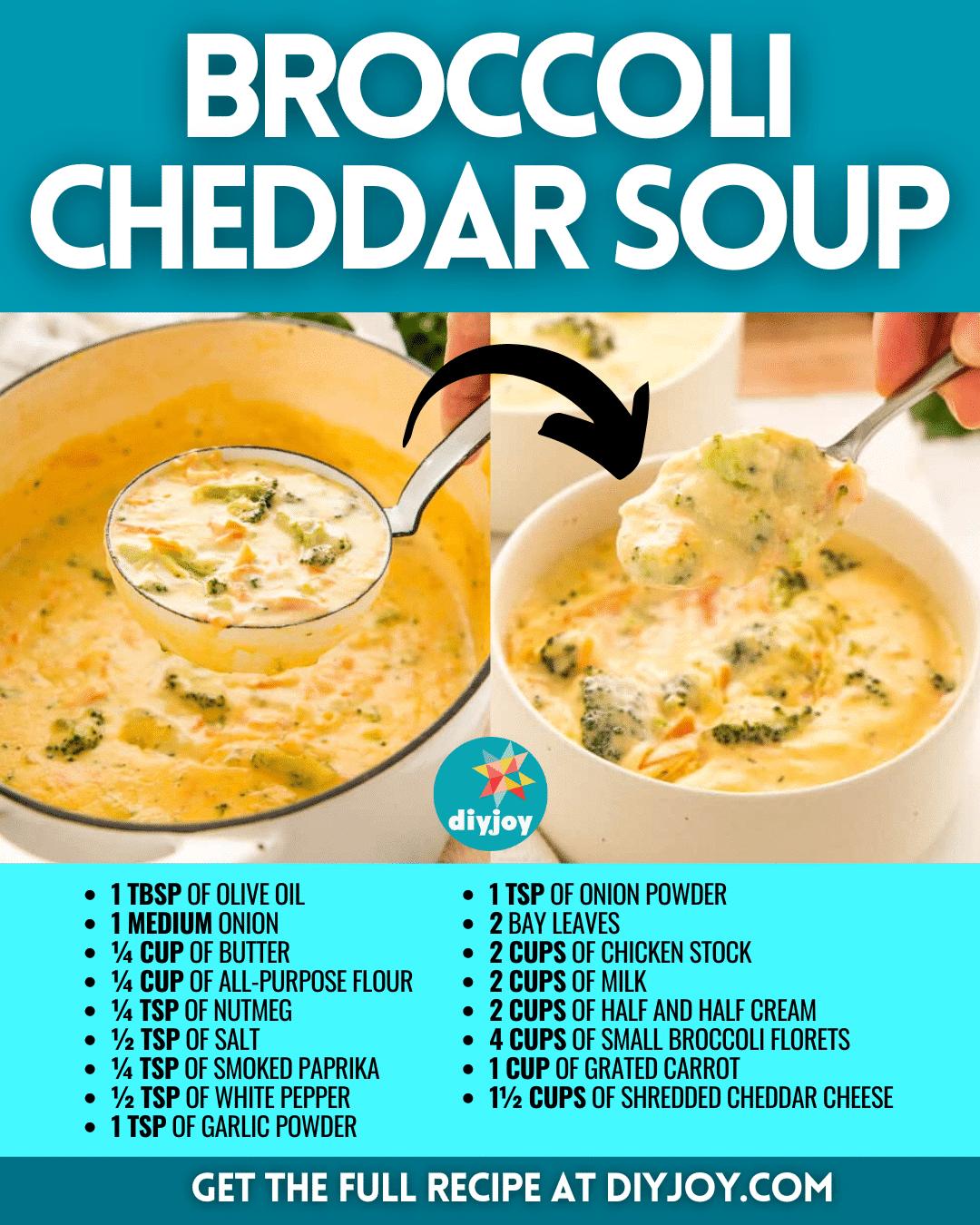 Easy-to-Make Broccoli Cheddar Soup