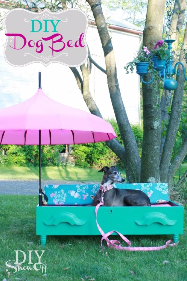 DIY Dresser Dog Bed, worth trying before buying something new and a project that comes together in an afternoon