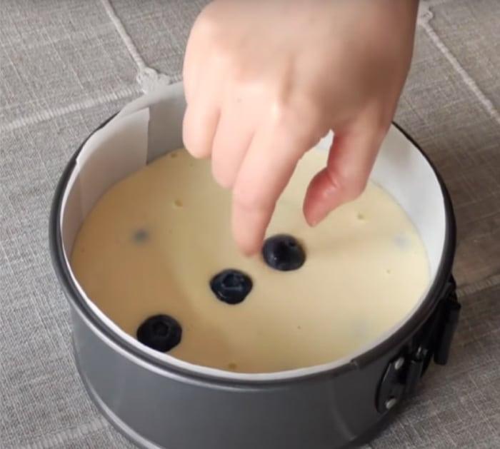 blueberry yogurt cake directions