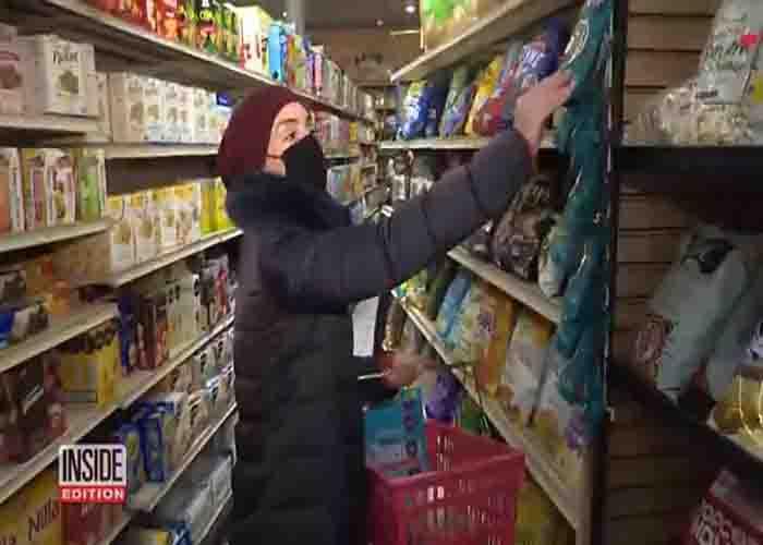Stocking up your pantry to prepare for a winter power outage