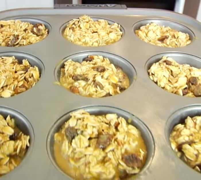 Pumpkin Oatmeal Muffins Ingredients