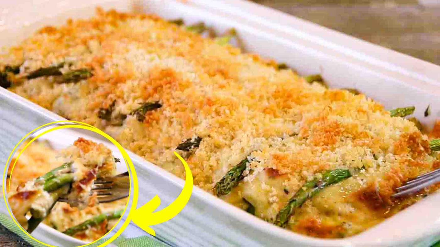 Creamy Asparagus Casserole Recipe
