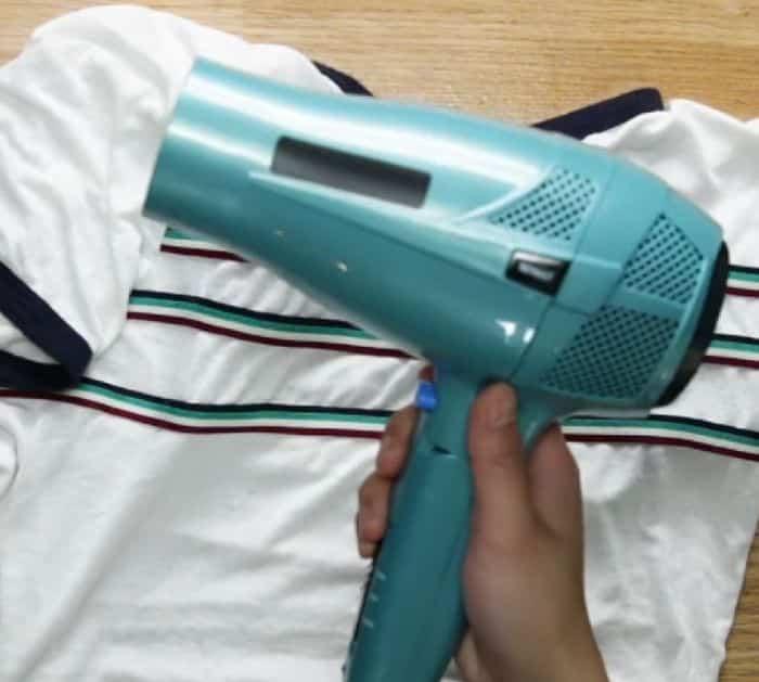 How To Straighten Shirt Without An Iron