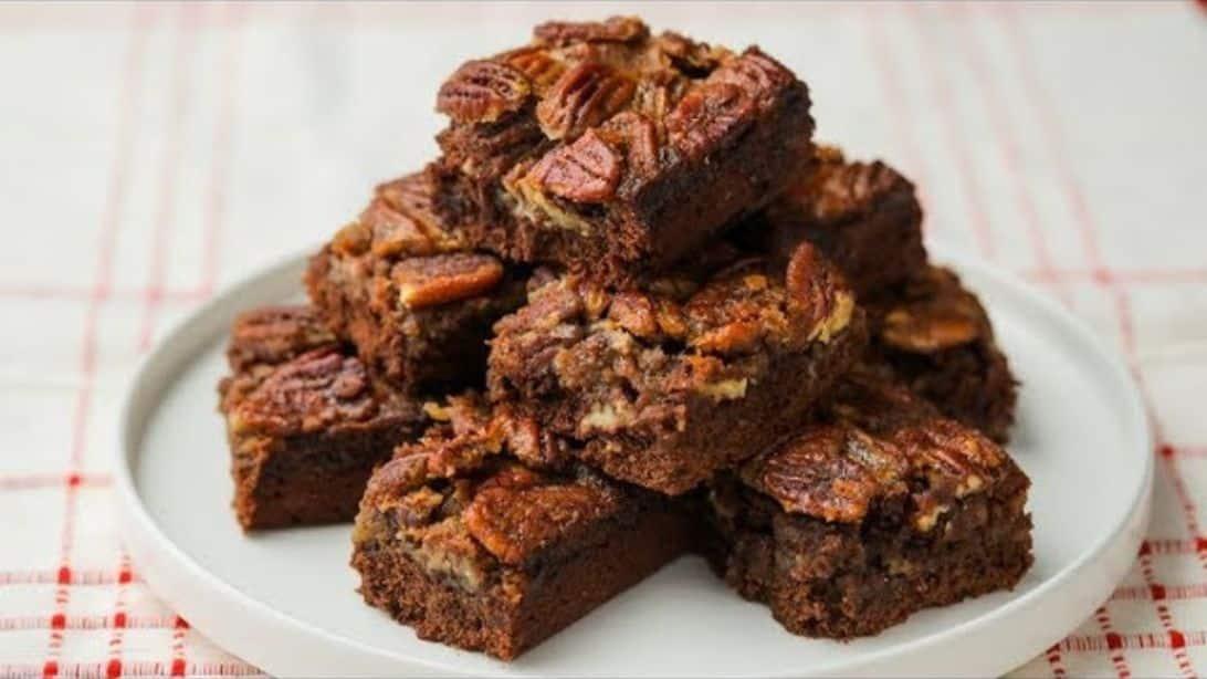 Pecan Pie Brownies Recipe
