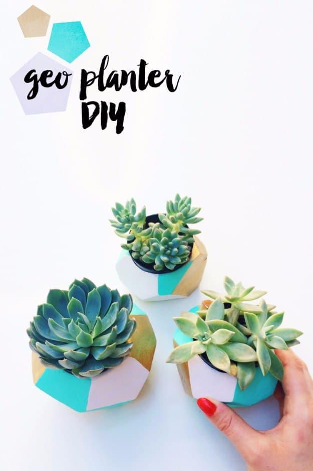 Geo Planter DIY, a smarter workspace upgrade, and a look that gets noticed the moment guests walk in