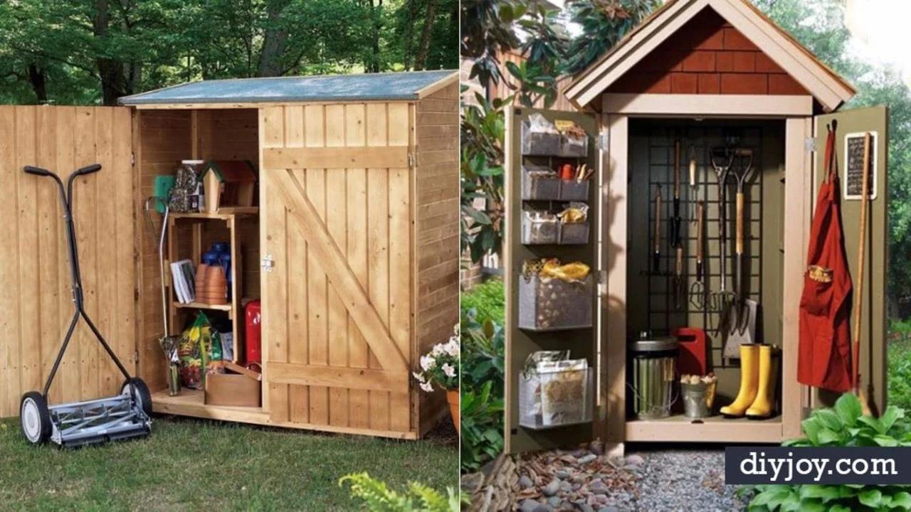 17 DIY Storage Shed Plans You Can Build Yourself
