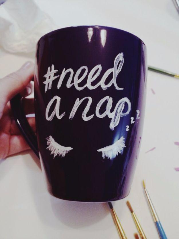 Enamel Paint Mugs DIY, a custom drinkware idea, easy to scale up for a whole batch and a keepsake worth handing down