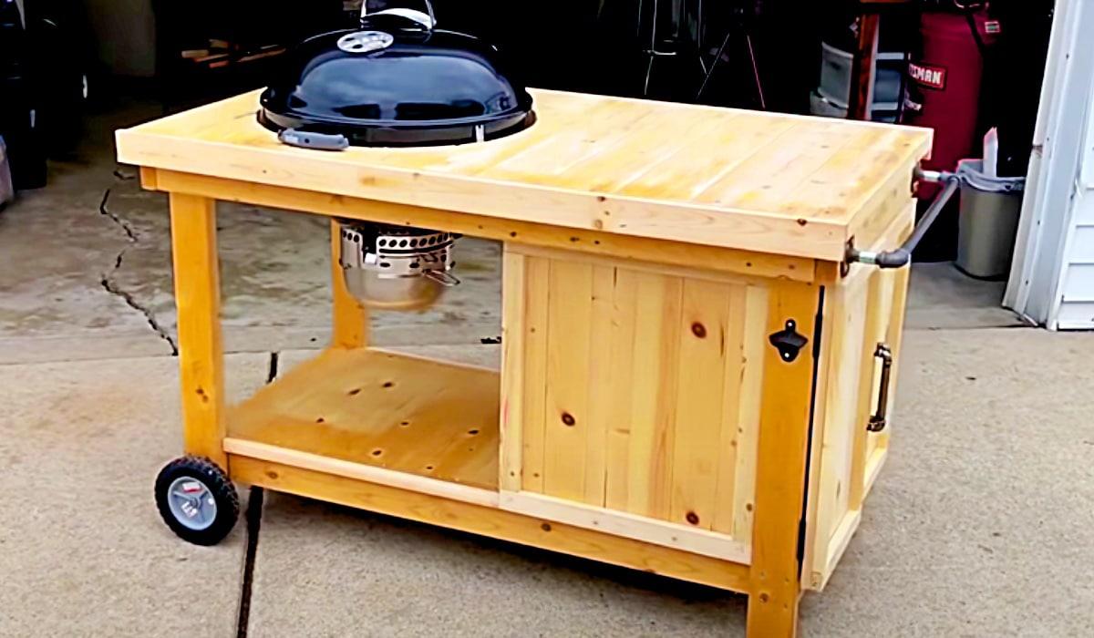 Easy Build Weber BBQ Cart