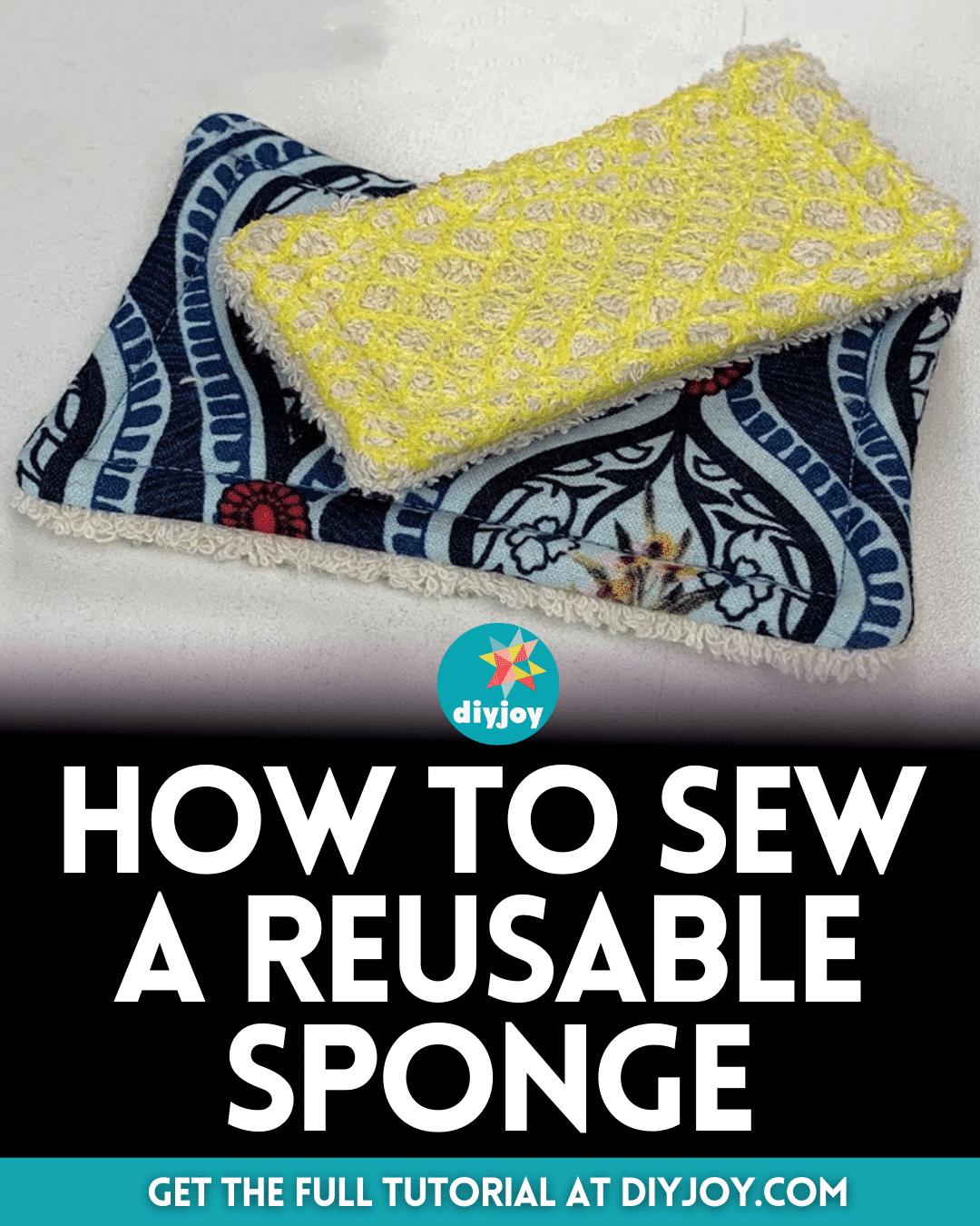 How to Sew a Reusable Sponge