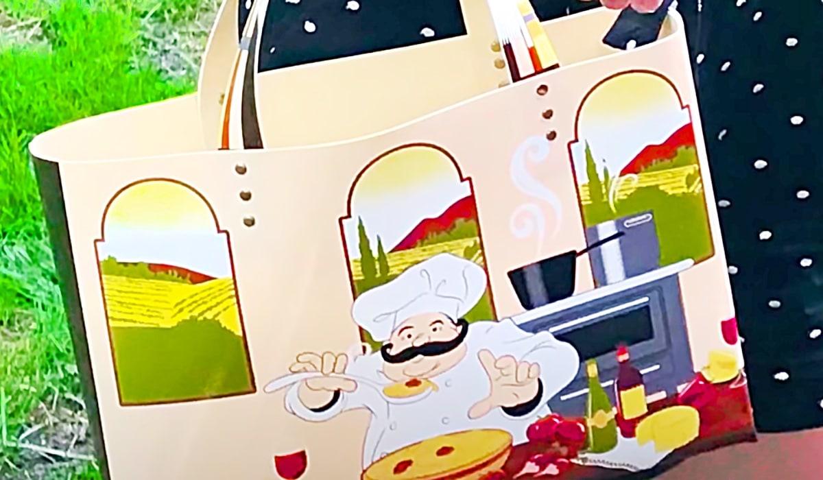 Make A Tote With 2 Dollar Tree Placemats