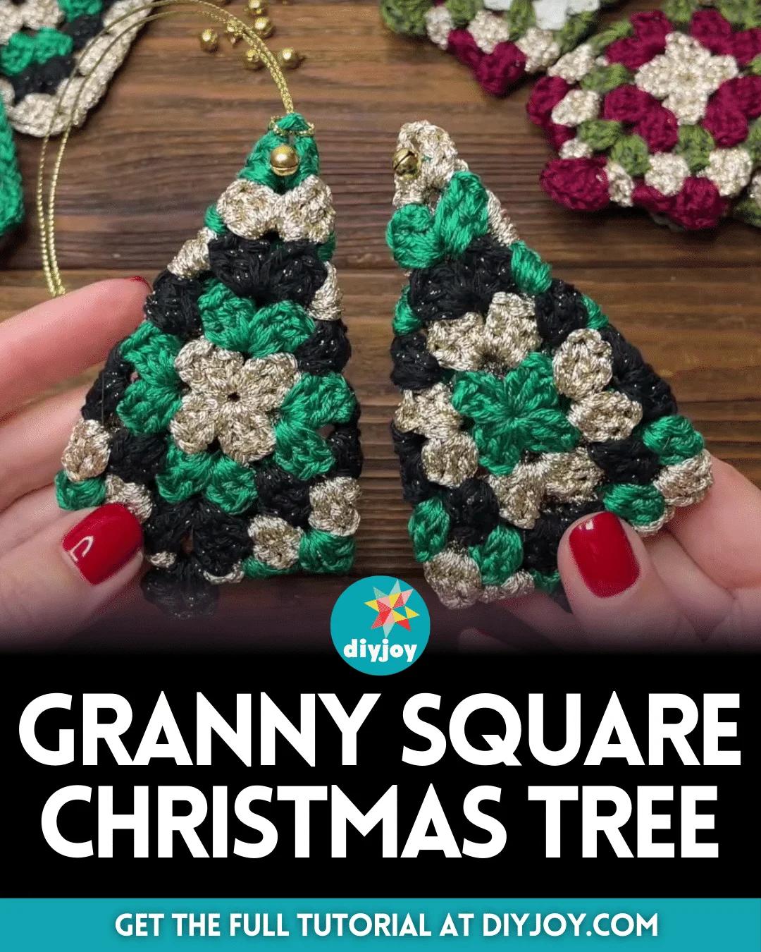 Easy Granny Square Christmas Tree
