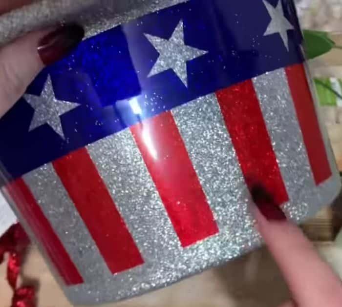 Easy 4th of July DIY Centerpiece Tutorial
