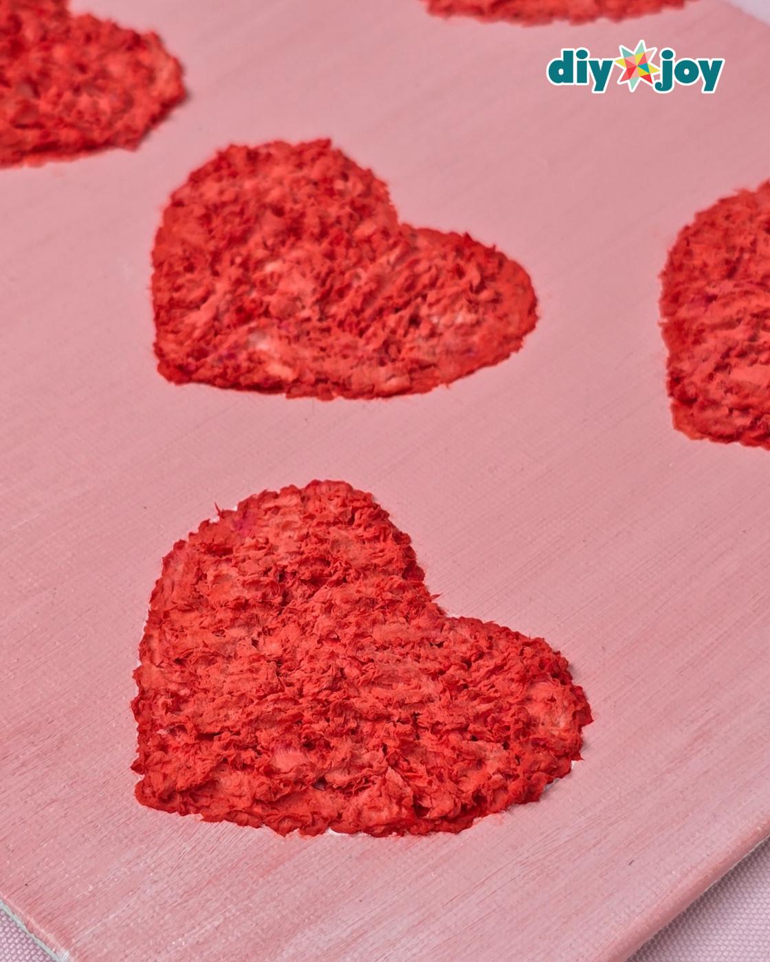 Textured Heart Canvas Art Painting