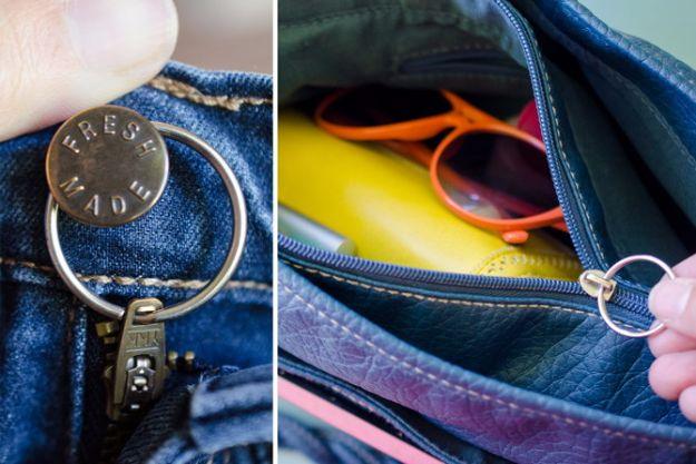Replace Broken Zipper Pull With Key Ring, a thoughtful touch that elevates the whole look and one worth pinning for later