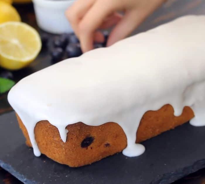 Blueberry Lemon Pound Cake Ingredients