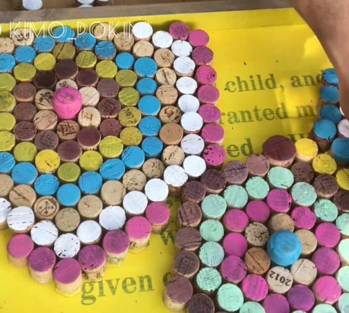 DIY Wine Cork Board Project Craft