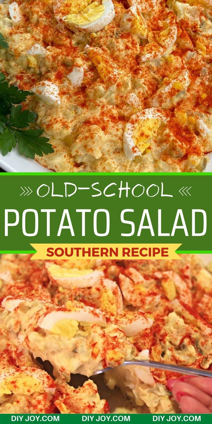 Old School Southern Potato Salad Recipe