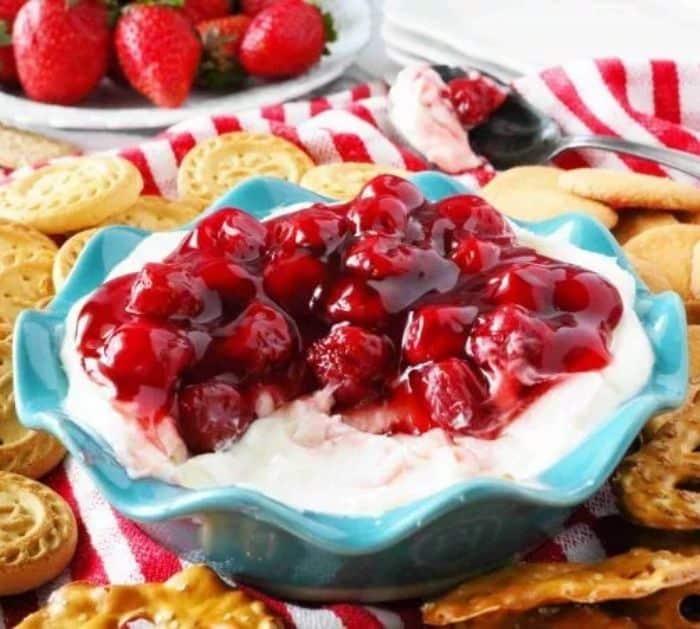 Easy Cherry Cheesecake Dip Recipe