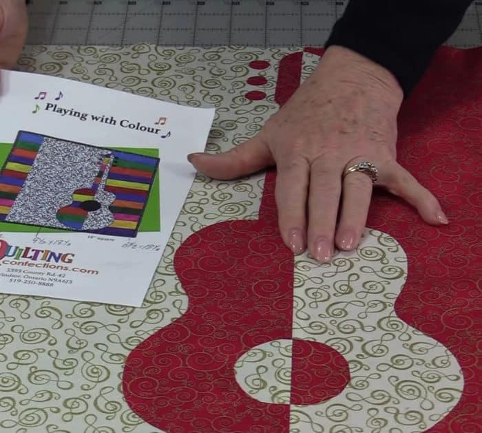 Beginner-Friendly Guitar Applique Quilt Block Tutorial