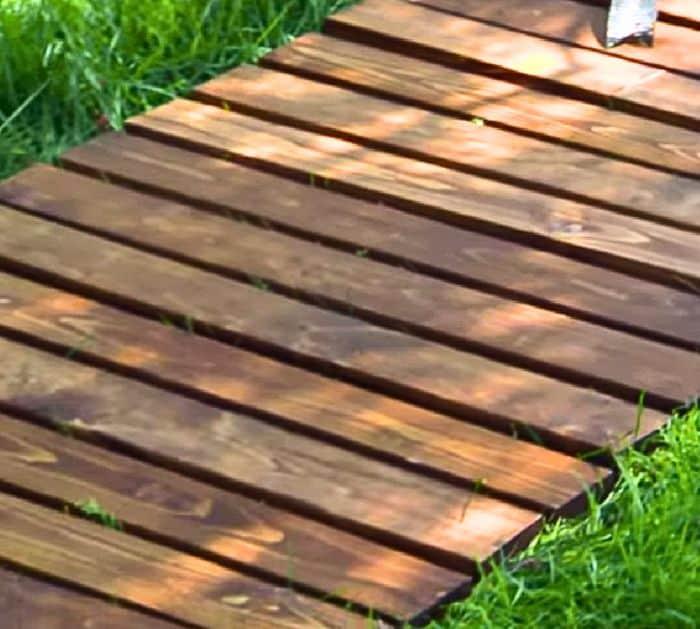 Easy DIY Roll Away Walkway Tutorial