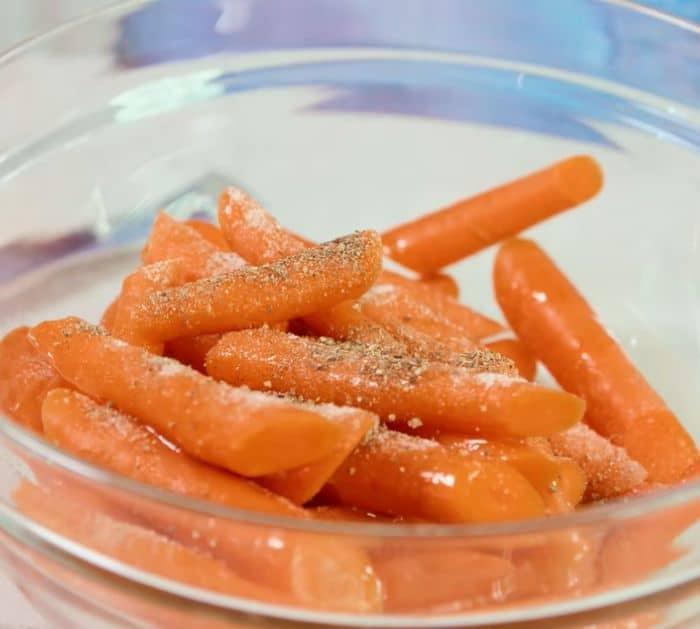 Easy Honey Roasted Carrots Ingredients