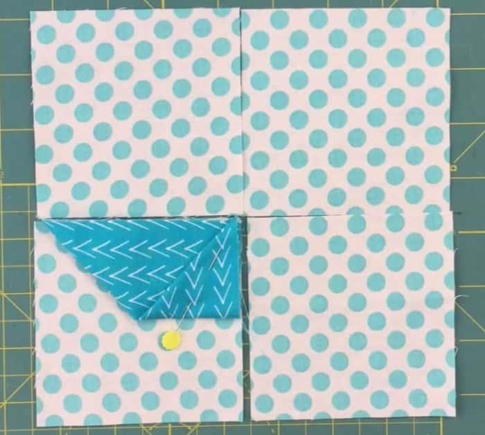 Easy to Make Origami Pinwheel Quilt Block