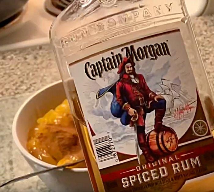 Make Peach Cobbler Egg Rolls With Captain Morgan Spiced Rum
