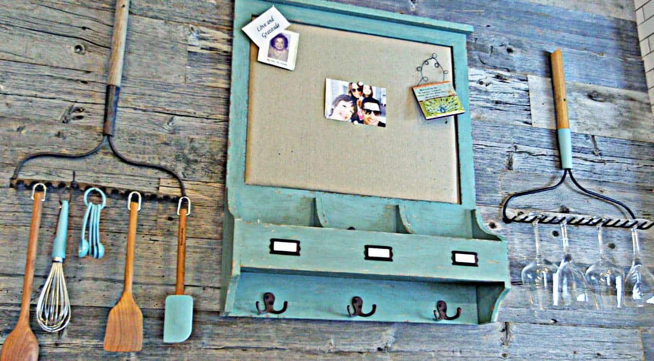 Repurpose Your Rake Into This Adorable Storage Rack For Free