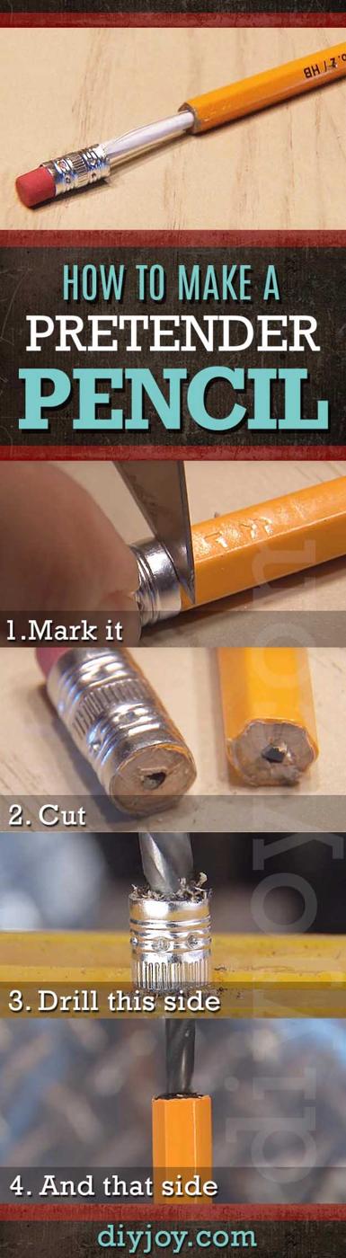 Awesome Crafts for Men and Manly DIY Project Ideas Guys Love - Fun Gifts, Manly Decor, Games and Gear. Tutorials for Creative Projects to Make This Weekend | The Pretender Pencil #