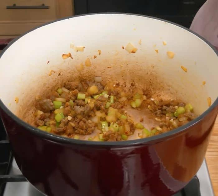 Easy Sausage and Bean Soup Ingredients
