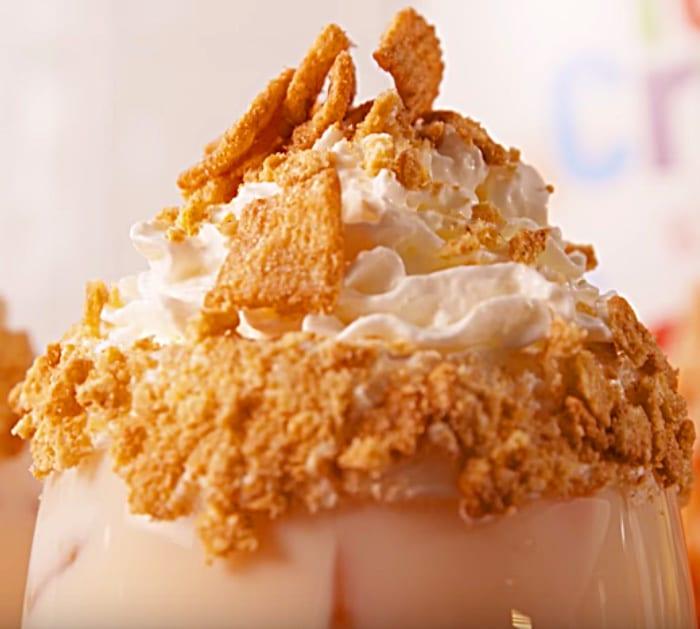 Learn to make a Cinnamon Toast Crunch drink recipe