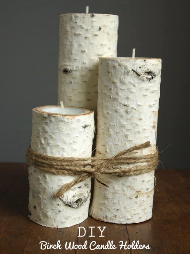 DIY Candle Holders, no power tools required for the basic build and something worth showing off once it is done
