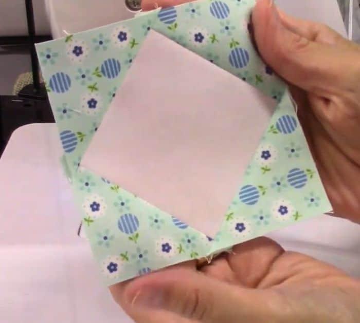 Easy Broken Wheel Quilt Block Materials