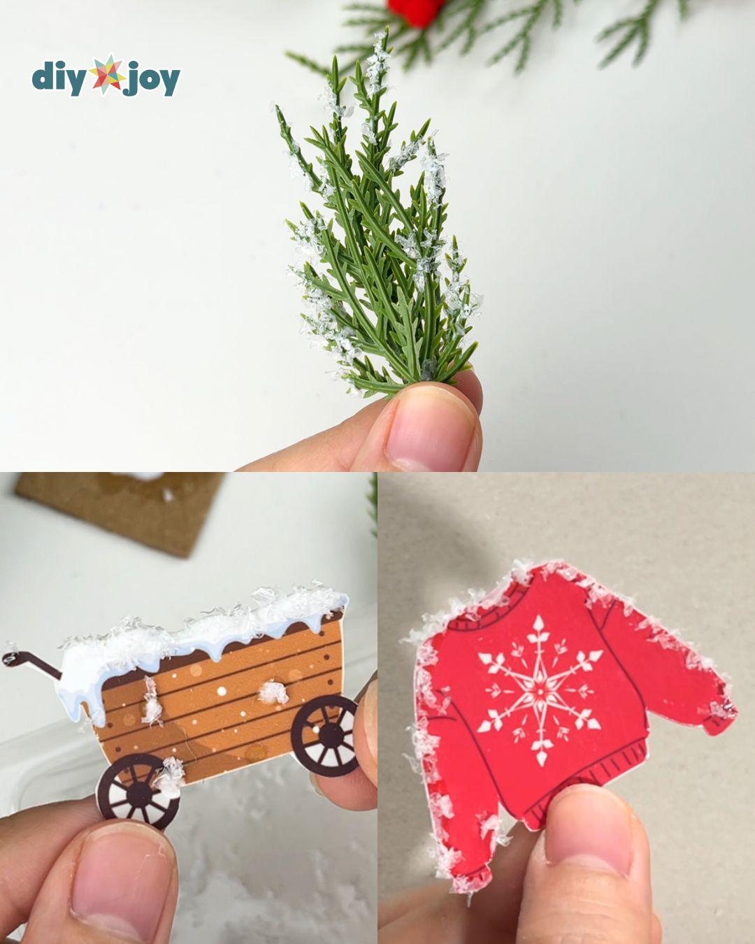Easy Christmas Ornament Tuna Cans — quick holiday crafts