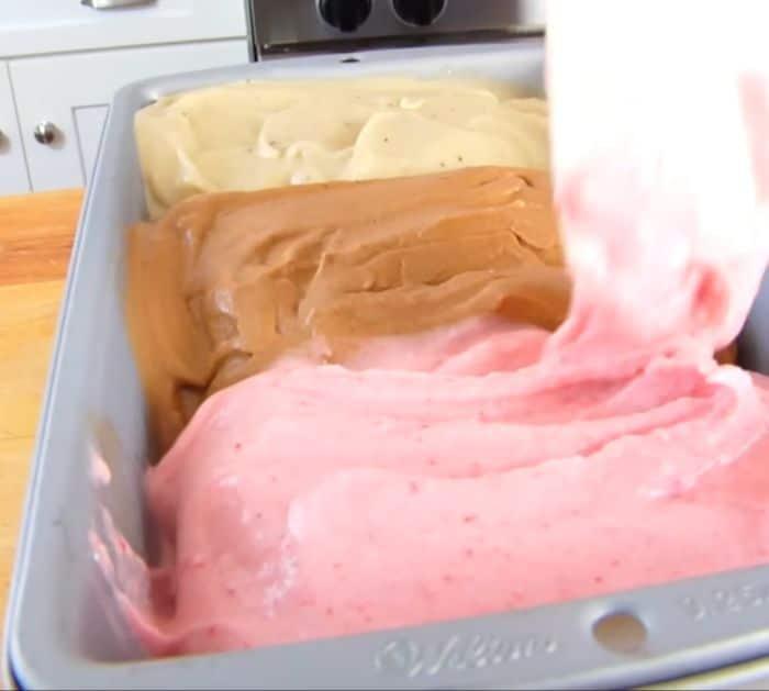 How to Make Homemade Neapolitan Ice Cream Ingredients