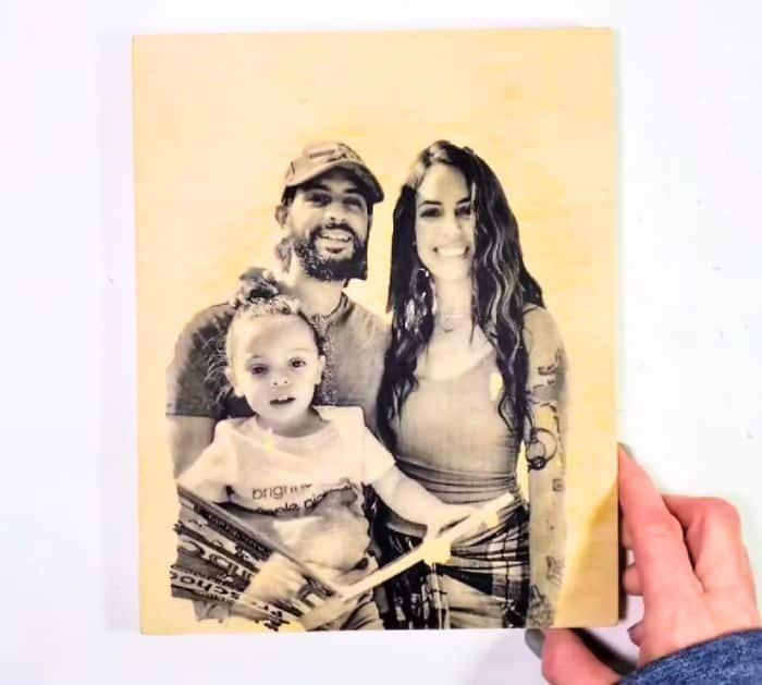 Easy Wood Photo Transfer Technique Tutorial