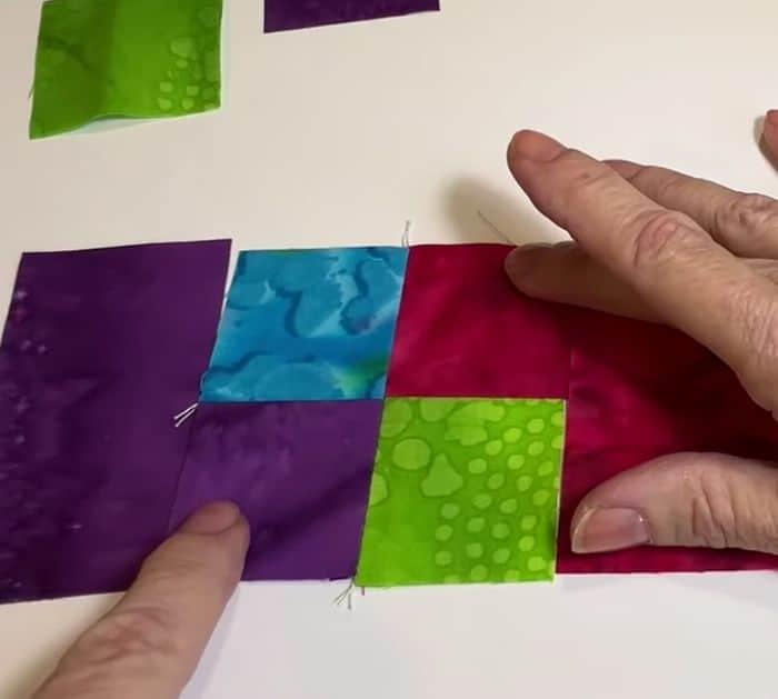 Easy Card Trick Quilt Block Sewing Tutorial