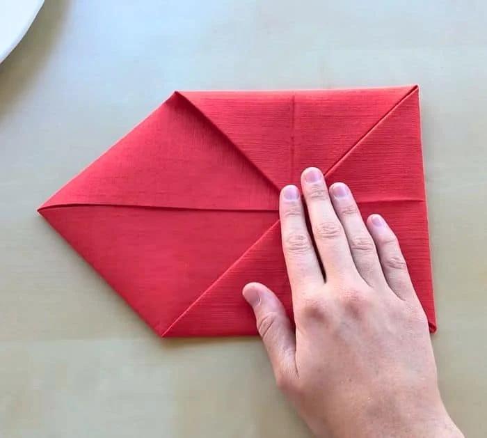 How to Make a Flower Napkin
