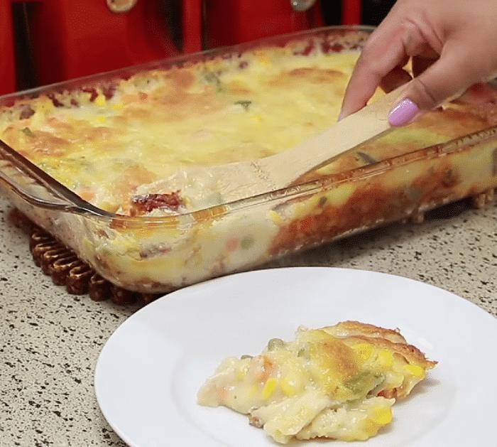 Easy Biscuit and Chicken Casserole Recipe
