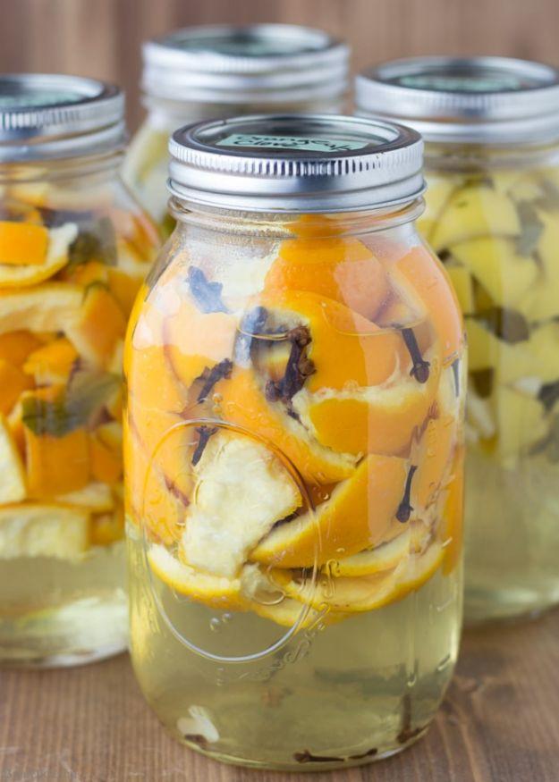 Scented Vinegar For Cleaning, gentle on the wallet week after week and one less toxic bottle sitting on the shelf