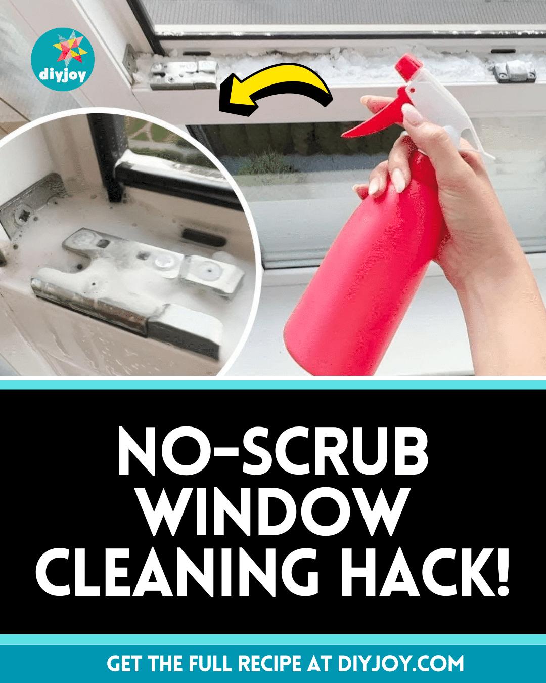 Easy No-Scrub Window Cleaning Hack!