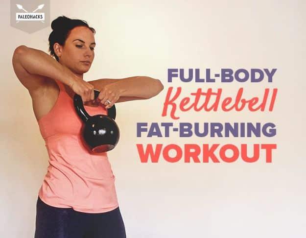 Best Exercises for 2018 - Full-Body Kettlebell Fat-Burning Workout - Easy At Home Exercises - Quick Exercise Tutorials to Try at Lunch Break - Ways To Get In Shape - Butt, Abs, Arm