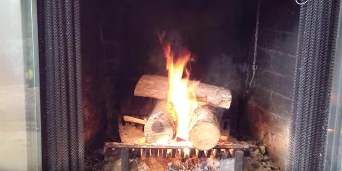 He Shows Us The Art Of Building A Fire Quick And Easy!